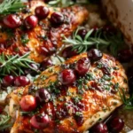 Honey Cranberry Chicken Bake