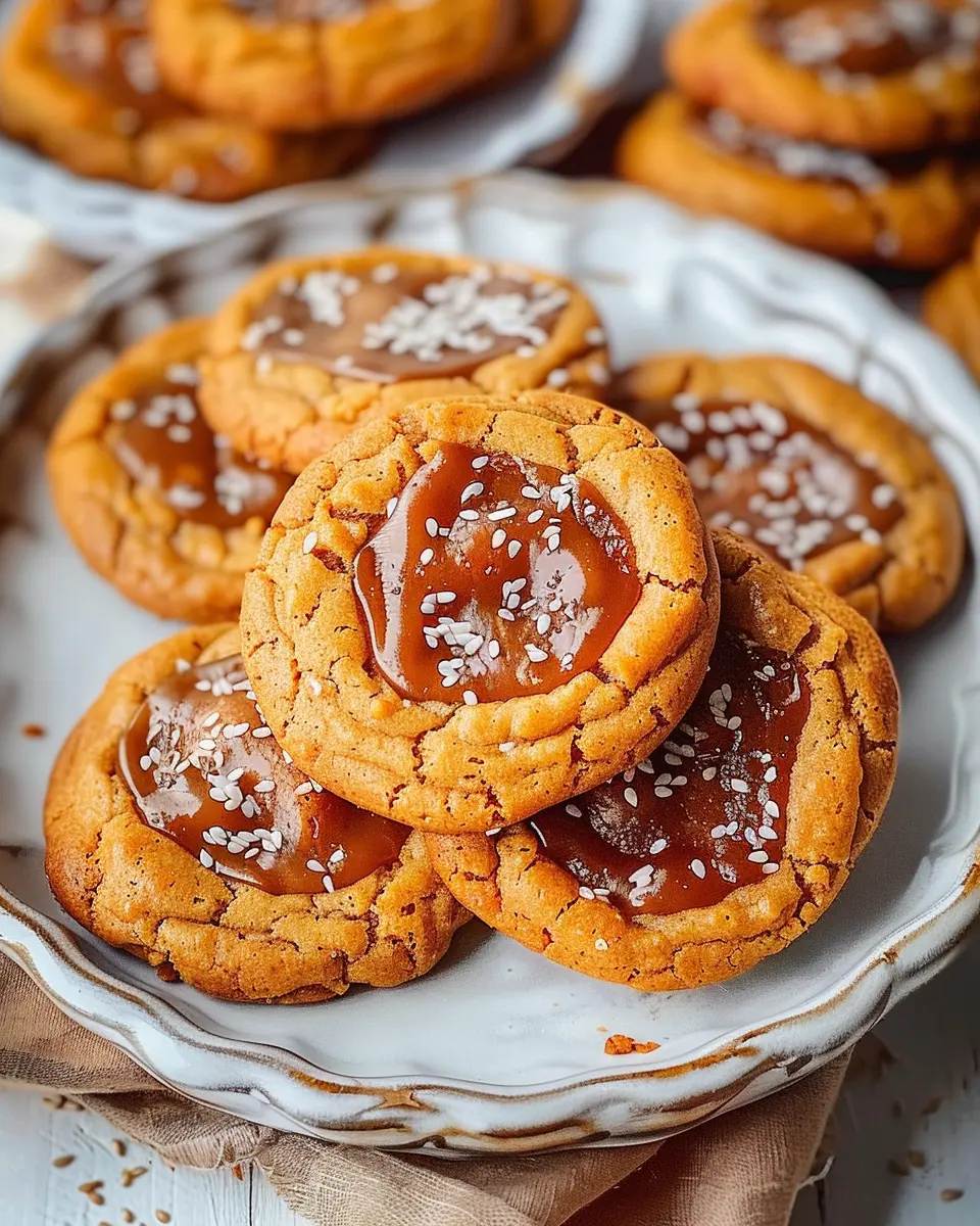 Gochujang Caramel Cookies: Indulgent Sweet-Spicy Delight