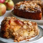 Healthy Oatmeal Apple Cake