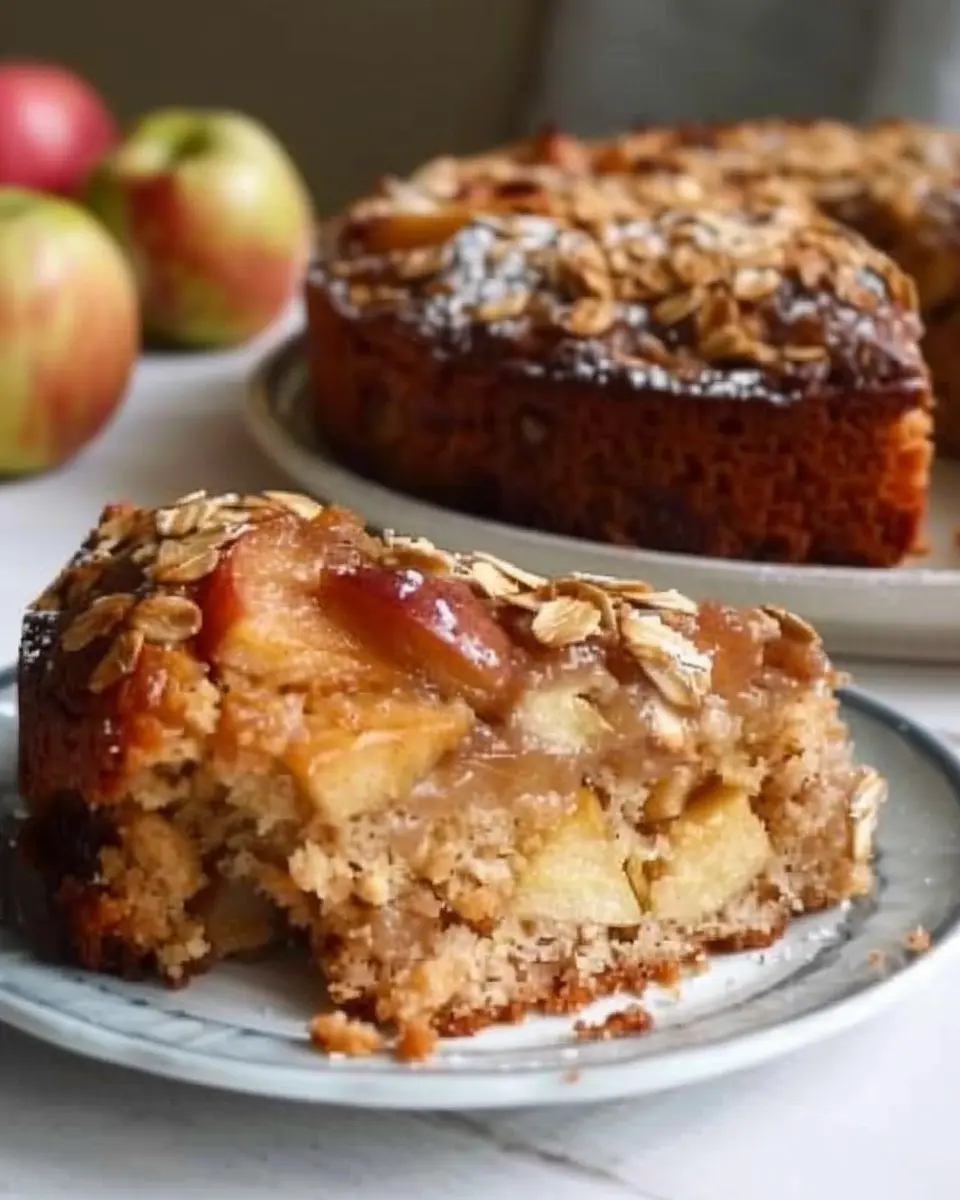 Healthy Oatmeal Apple Cake: Easy, Guilt-Free Delight for All