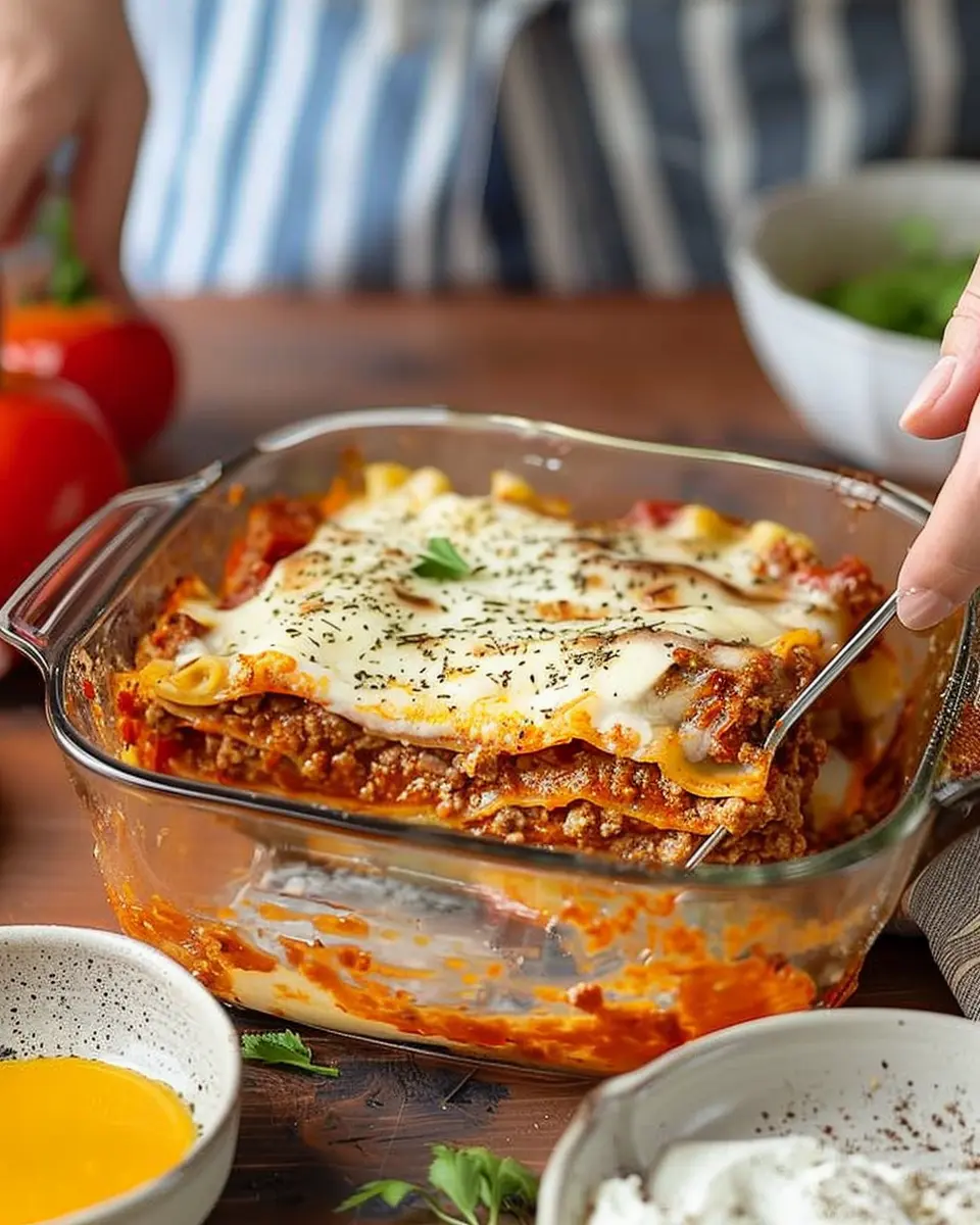 Pioneer Woman Lasagna: Easy Recipe with Turkey Bacon &amp; Chicken Ham