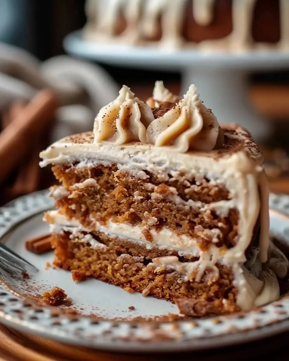 Gingerbread Cake Cinnamon Molasses Frosting: A Cozy Fall Delight