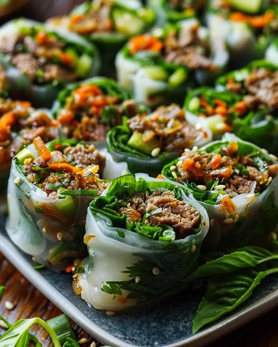 Thai Basil Beef Rolls: Easy and Flavorful Comfort Food at Home