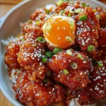 Sticky Korean Fried Chicken