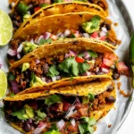 Crispy Sheet Pan Black Bean Tacos