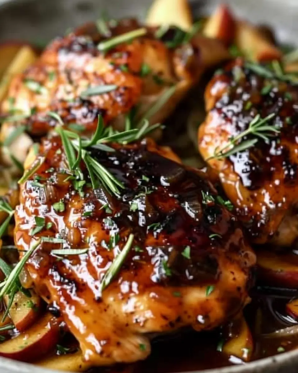 Sticky Apple Cider Chicken: Easy Recipe for Flavorful Comfort