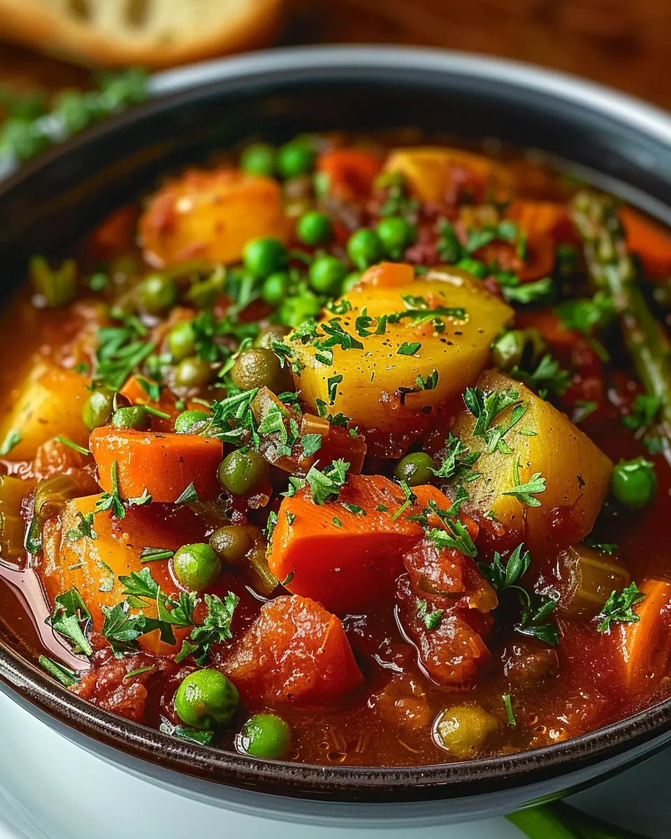 Old-Fashioned Vegan Stew: A Cozy, Nourishing Delight for All