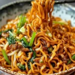 Savory Shanghai Fried Noodles