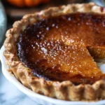 Bourbon Brûlée Pumpkin Pie