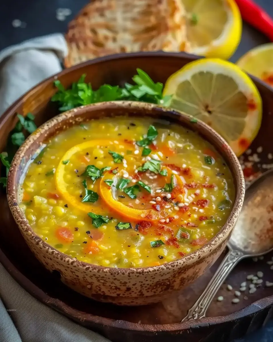 Lemon Lentil Soup: A Healthy and Cozy Homemade Delight