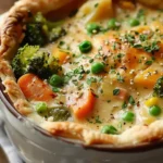 Veggie Pot Pie Soup