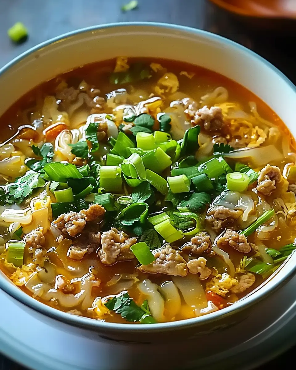 Cozy One-Pot Egg Roll Soup: The Best Comfort Food You’ll Love