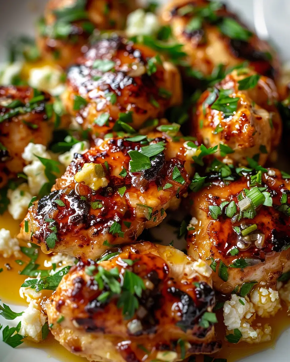 Hot Honey Feta Chicken: Easy Recipe for Irresistible Flavor