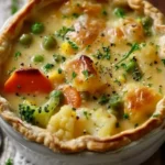 Veggie Pot Pie Soup