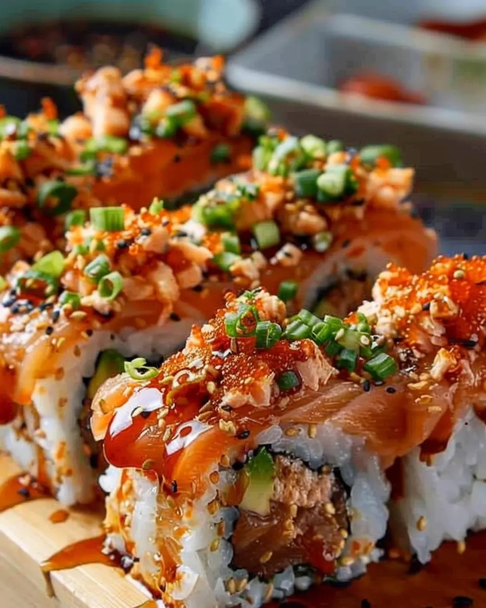 Spicy Salmon Sushi Bake: Easy Comfort Food for Sushi Lovers