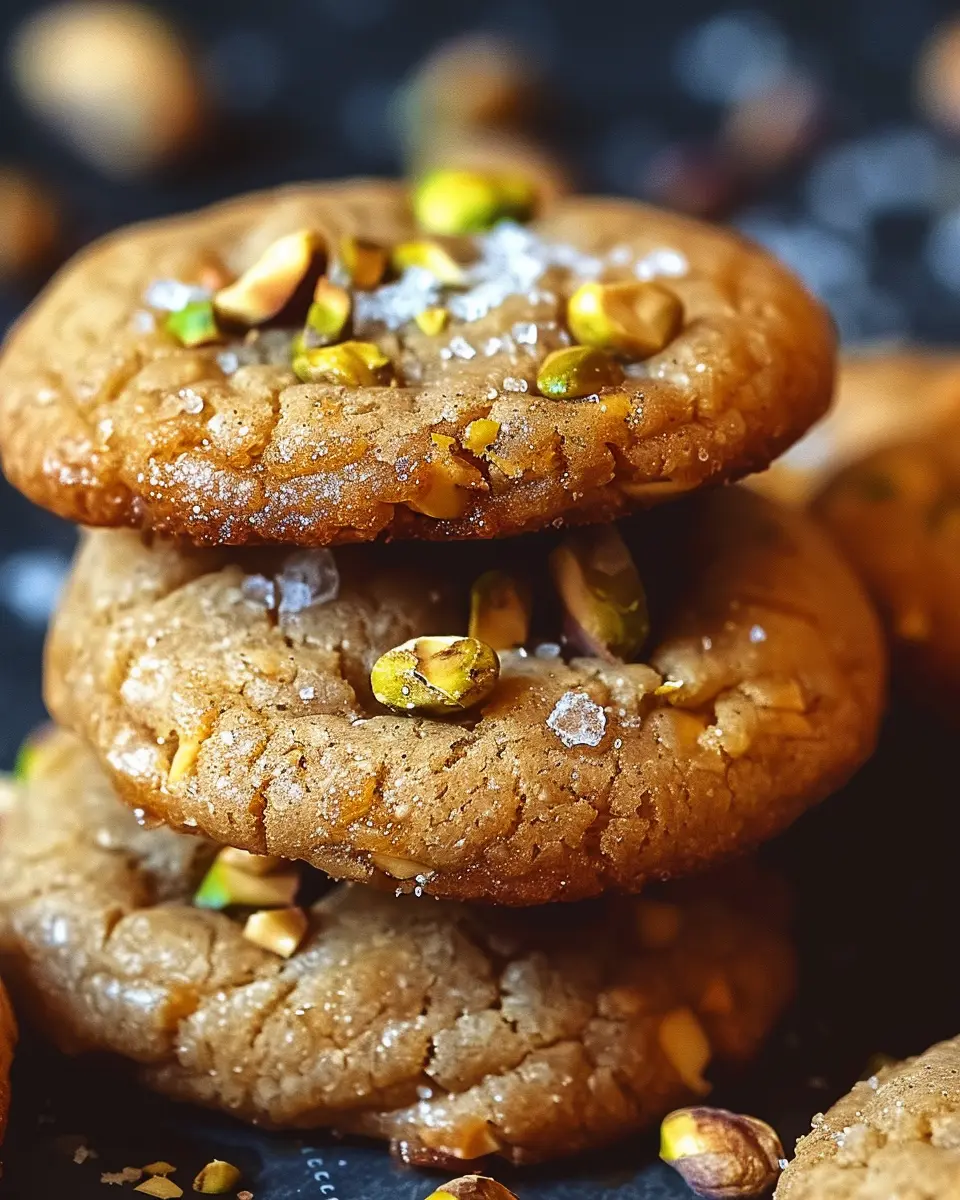 Salted Honey Pistachio Cookies: Easy Indulgence for Sweet Cravings