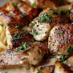 Irish Chicken Whiskey Cream Sauce