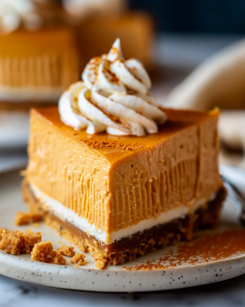No Bake Pumpkin Cheesecake: Easy &amp; Indulgent Fall Dessert
