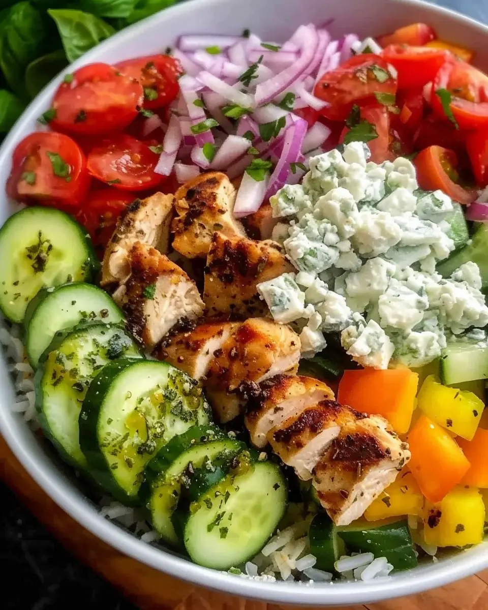 Greek Chicken Bowls: Easy, Flavorful Meals for Quick Dinners