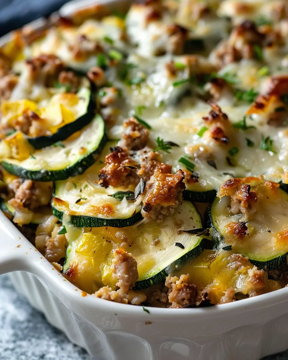 Savory Ground Turkey Zucchini Casserole: A Healthy Family Favorite