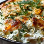Chicken Tzatziki Casserole