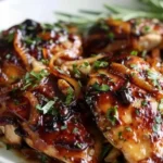 Sticky Apple Cider Chicken