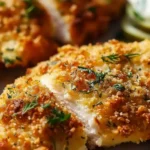 Crispy Dill Pickle Parmesan Chicken