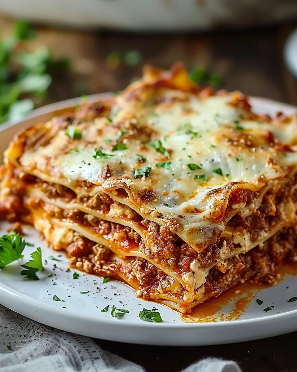 Classic Homemade Beef Lasagna Recipe: The Ultimate Comfort Dish