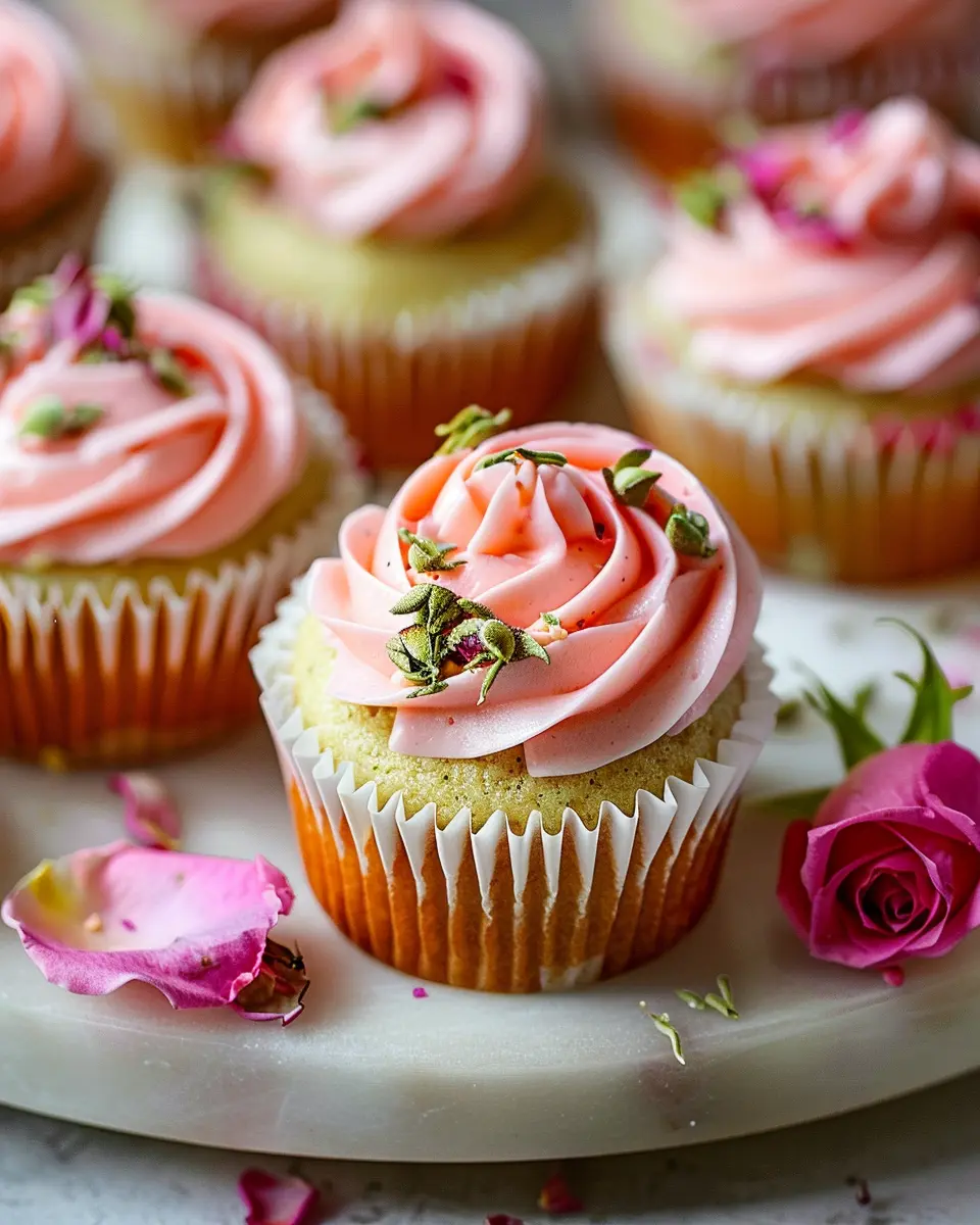 Vegan Mini Rose Cupcakes: Easy Delight for Your Sweet Cravings