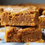 Irresistible Pumpkin Maple Blondies