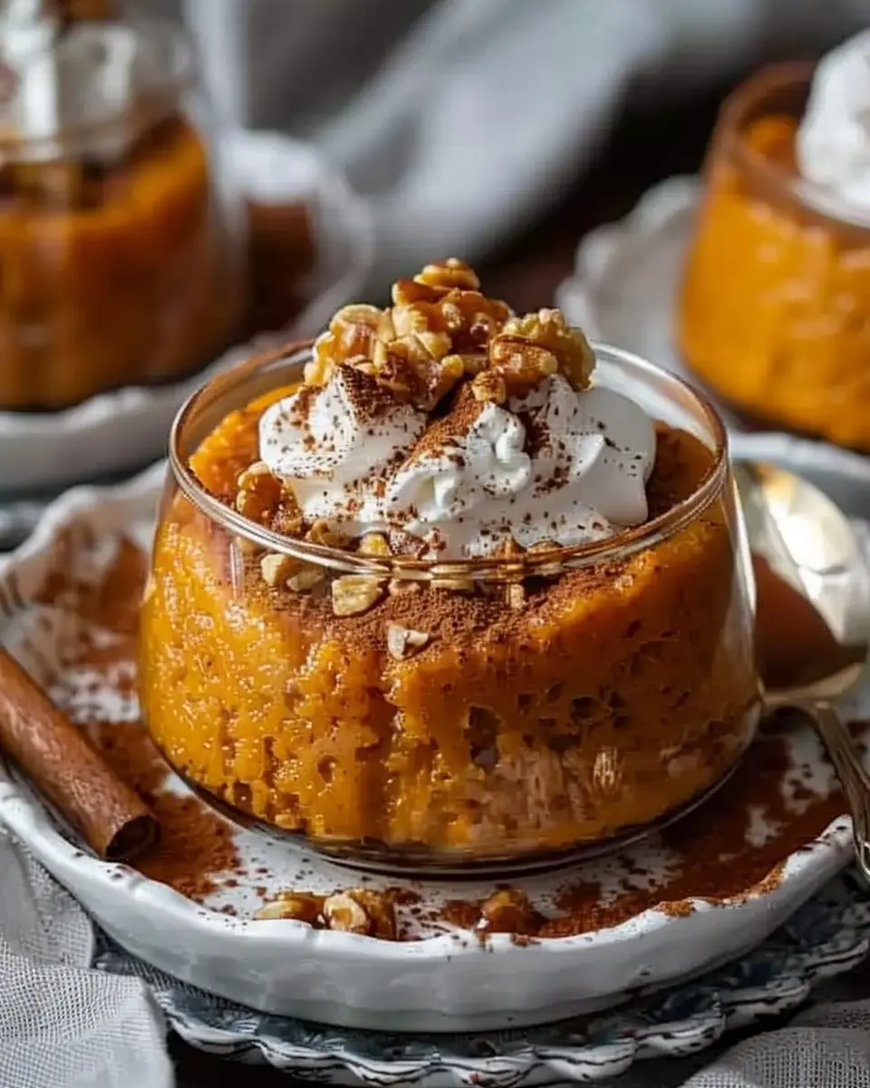 Baked Pumpkin Pudding: Easy Comfort Dessert for Autumn Evenings
