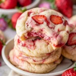 Strawberry Cheesecake Cookies