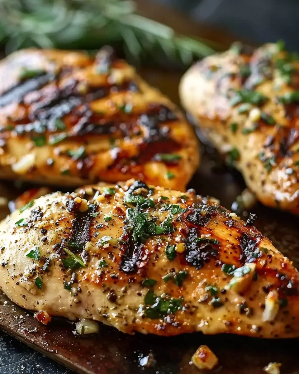 Garlic Parmesan Grilled Chicken: Juicy Recipe for Home Chefs