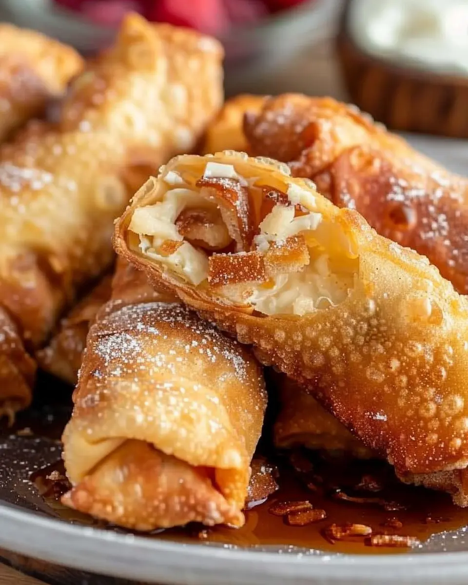 Cheesecake Egg Rolls: Easy Indulgence for Dessert Lovers
