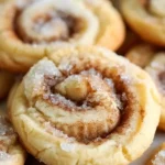 Chewy Cinnamon Roll Sugar Cookies