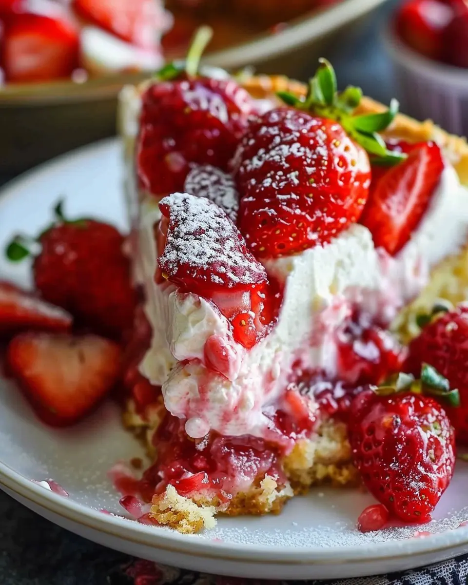 Strawberry Earthquake Cake: An Indulgent Family Favorite