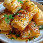 Oven Fried Feta Rolls
