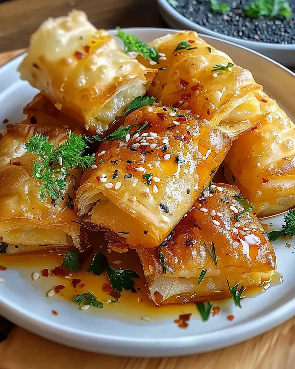 Oven Fried Feta Rolls: Easy and Delicious with Turkey Bacon