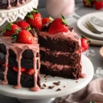 Strawberry Chocolate Cake