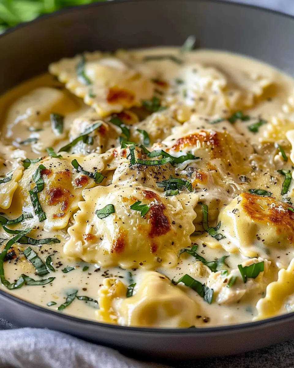 One-pot creamy chicken ravioli: Easy weeknight comfort food