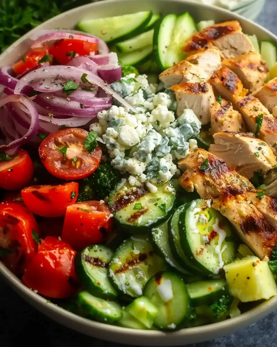 Greek Chicken Bowls: Easy and Flavorful Dinner for Everyone