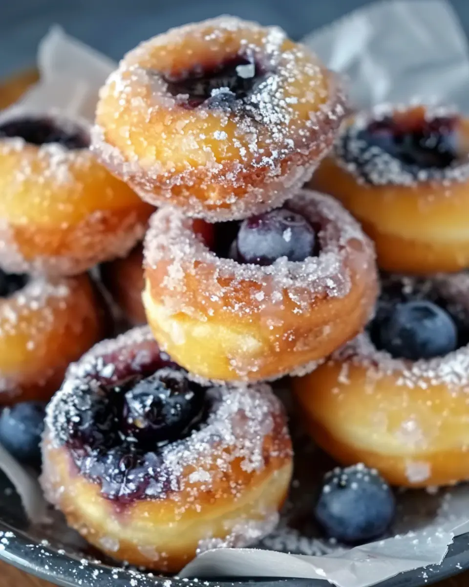 Blueberry Lemon Curd Donut Holes: Easy Indulgence for Everyone