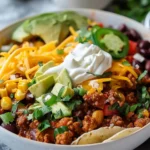 Loaded Potato Taco Bowl