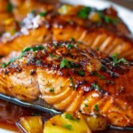 Pineapple Glazed Salmon