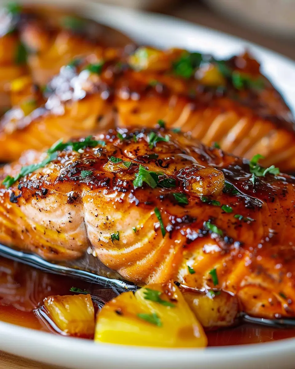 Pineapple Glazed Salmon: A Juicy Recipe for Quick Weeknight Dinners