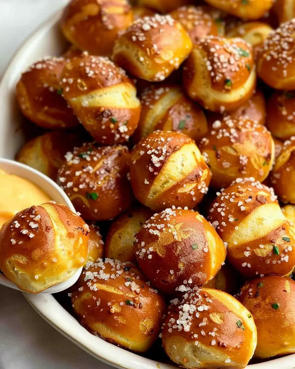 Pretzel Bites: Easy Recipe for Cheesy Turkey Bacon Delight