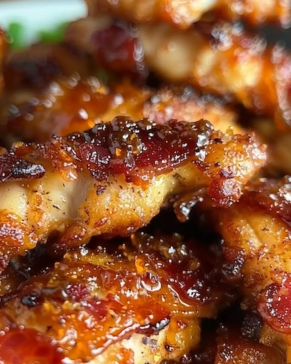 Bacon Brown Sugar Chicken Tenders: Easy and Indulgent Homemade Delight