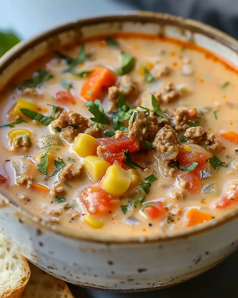 Creamy Cowboy Soup Recipe: Indulgent Comfort with Turkey Bacon