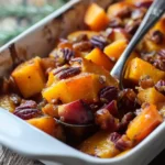 Autumn Butternut Squash Apple Bake