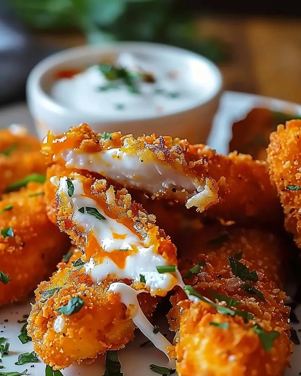 Buffalo Chicken Mozzarella Sticks: Easy, Indulgent Game Day Treats